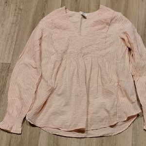 Sundance Blush Striped Blouse